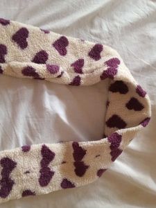 Heart Print Kids Scarf