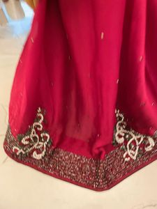 Elegant karishma kapoor inspo Embroidered Saree