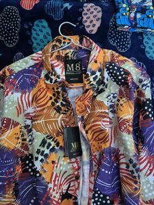 M8 Abstract Print Shirt