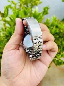 Citizen Automatic Grey Patterned Dial