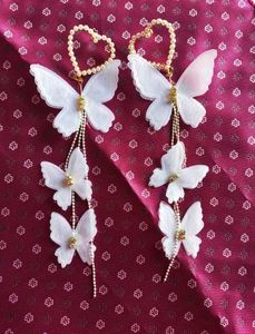 SAVANA Butterfly Drop Earrings