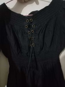 Black Long Sleeve Top