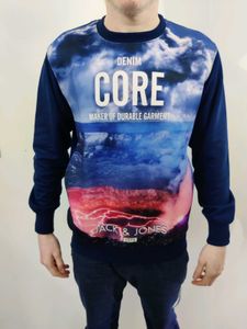 Navy Jack &amp; Jones Men&#39;s Sweatshirt