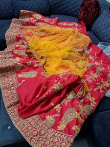 Pink Embroidered Lehenga Choli