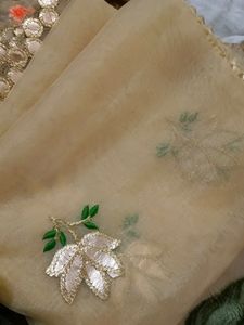 Shifon Golden Dupatta