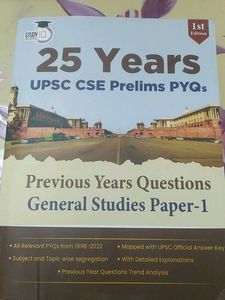 UPSC CSE  Prelims PYQs, 25 Years