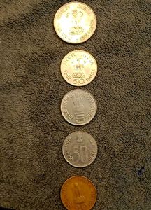 Gandhi Coin set (5 Pcs)