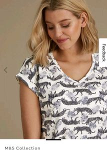 M &amp; S Animal Print Dress