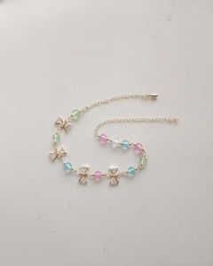 Gold Bow &amp; Bead Bracelet 12 Piece Combo