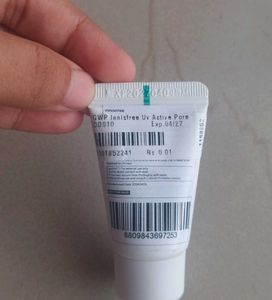 Innisfree Uv Active Poreless Sunscreen