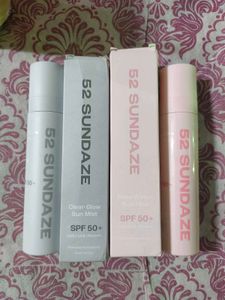 2× 52 Sundaze Sunscreen Sprays