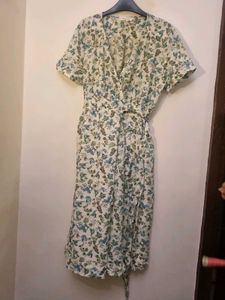 Printed Wrap Dress 👗