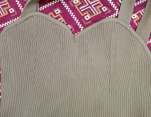 RIBBED  CROP TOP 🎀