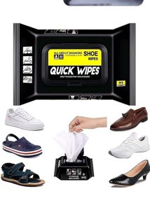 Natural Sneaker &amp; Shoe Cleaner Wipes - 1 Packs of 30 - Portable Sneakers Cleaner Shoe Wipes Quickly Remove Dirt &amp; Stains - These Disposable Shoe Cleaning Wipes Can Be Used On Most Footwear