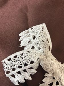 Lace Bow Hair Tie Handmade
