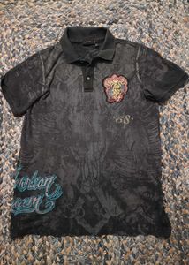 rare Cristian audigier polo tshirt 3 rd collection