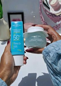 Dotandkey Blueberry Sunscreen And Moisturizer 🫐💠