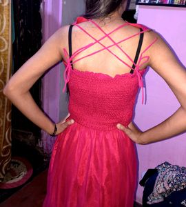 Pink Colour Lehenga With Blouse Chunni