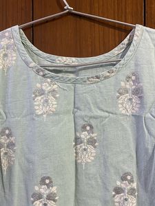 Blue Beautiful Kurta
