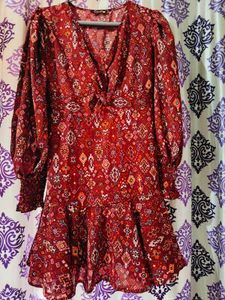 Red Tokio Talkies Dress