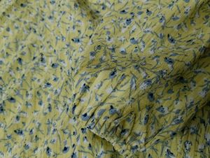 Korean Dress With Puff Sleeves