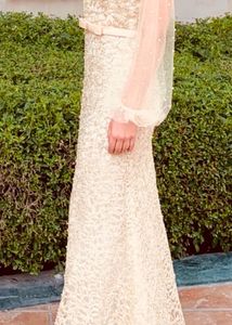 Golden Fish Cut Gown