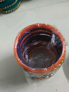 Bangle Set - Orange &amp; Blue