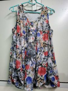 Floral Print Tank Top