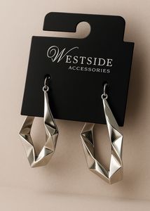 Westside Silver Geometric Earrings