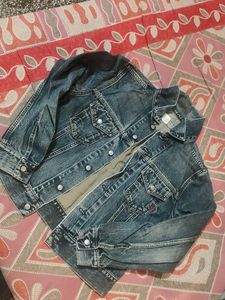 Denim Jacket winter sale unisex Size 32