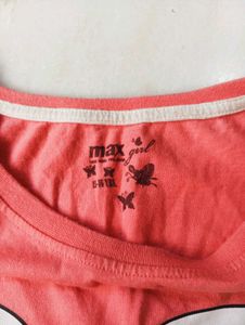 Hello Around The World - Peach Full Sleeve Top