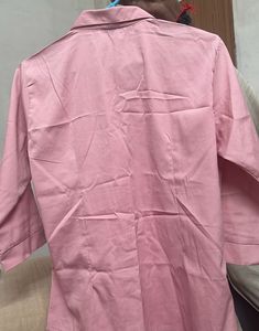 Pink Button-Down Top