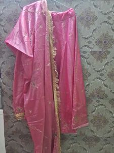 Pink lehenga kurti chunri🩷
