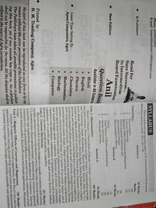 Class12 UP Board Unsolved Papers And Question Bank