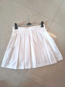White TENNIS skirt