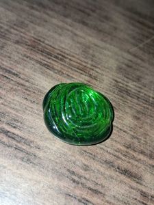 Green Glass Rose