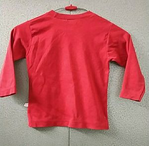 Bby Boy/Girl Red Cloth With Cute Teddy 🧸