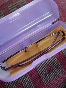 Half Frame Computer Glasses with Case