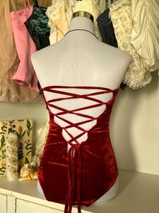 Vevet Tube Top