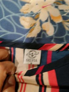 Striped Kurti with Belt