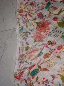 Floral Gota Pati Short Kaftan