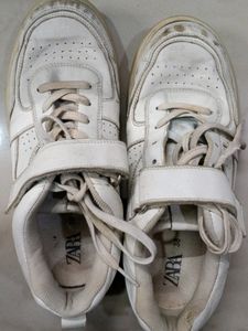Zara White Basic Shoes