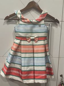 Cute Striped Girls Dress