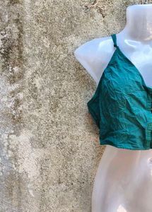 I. DARK GREEN SEXY CORSET