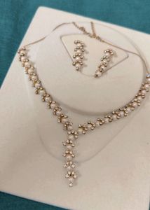 Pearl & Rhinestone Jewelry Set