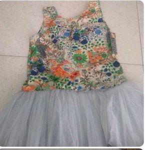 Cute Floral Girls Dress