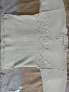 Girly White Sweater