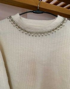 Elegant White Sweater