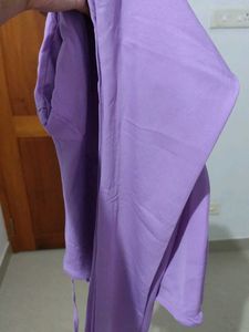 Elegant Lavender Kurta &amp; Dupatta Set