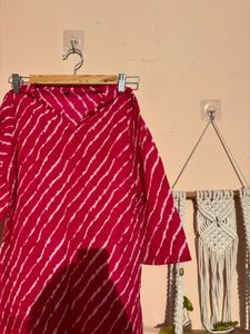 Pink office or college wear kurti 🩷🤍💗